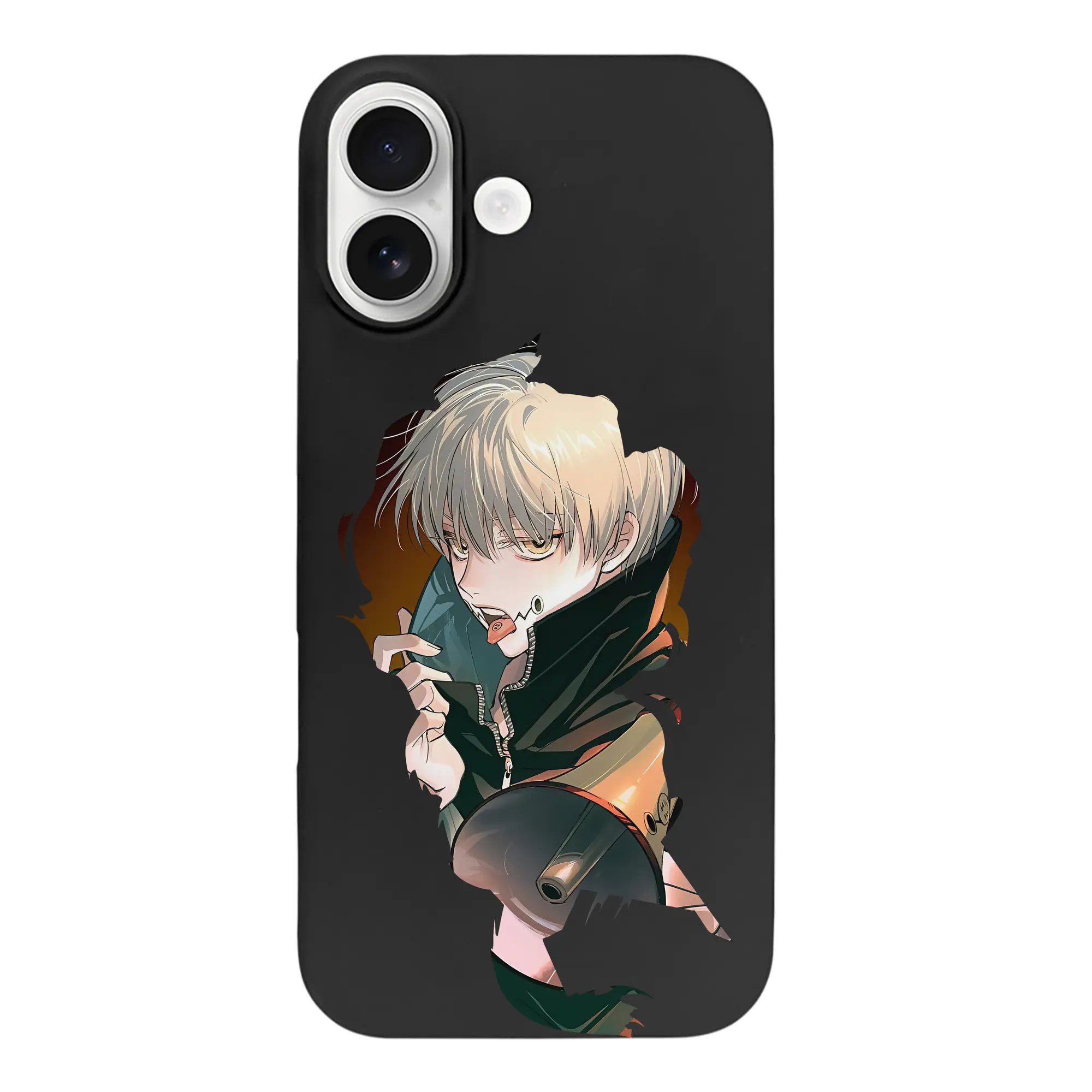 呪術廻戦 グッズ,狗巻 棘 - iPhone 17 シリーズ シリコンケース 薄型 耐衝撃 指紋防止 ソフトタッチカバー 精密フィット 傷防止 保護ケース iPhone 17/17 Air/17 Pro/17 Pro Max 対応